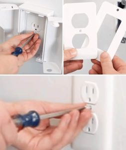 Enhance Child Safety with Our Twin Door Outlet Cover Box