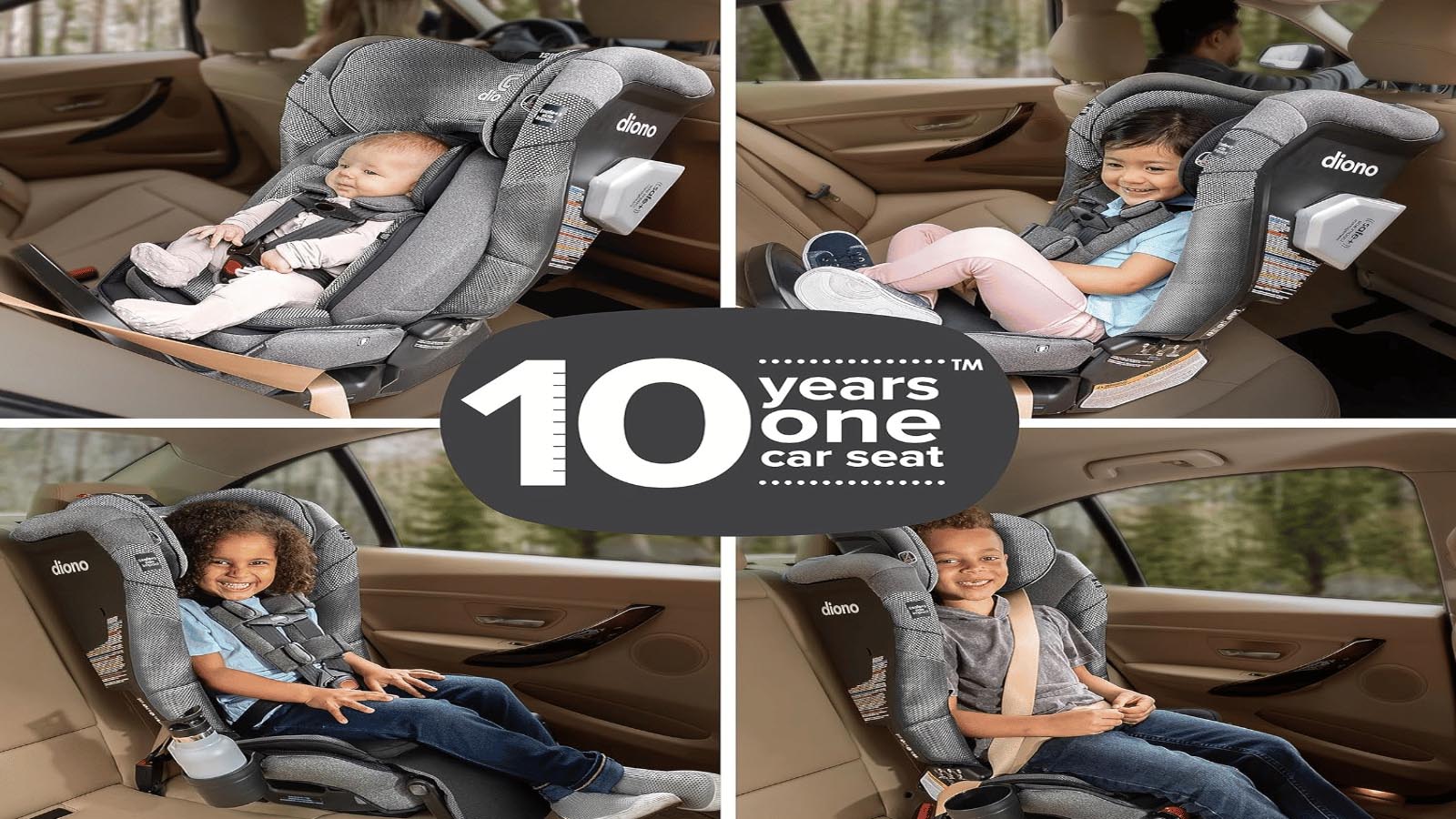 Convertible Car Seat by Diono Radian SafePlus 4-in-1 Reviews